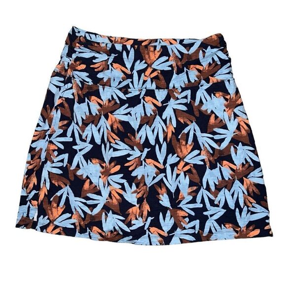 L.L. BEAN Printed Beech Point Skirt Size Small - Picture 2 of 9